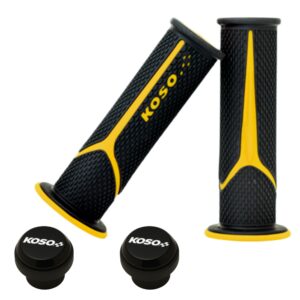 Grips Koso Racing Negro/Amarillo
